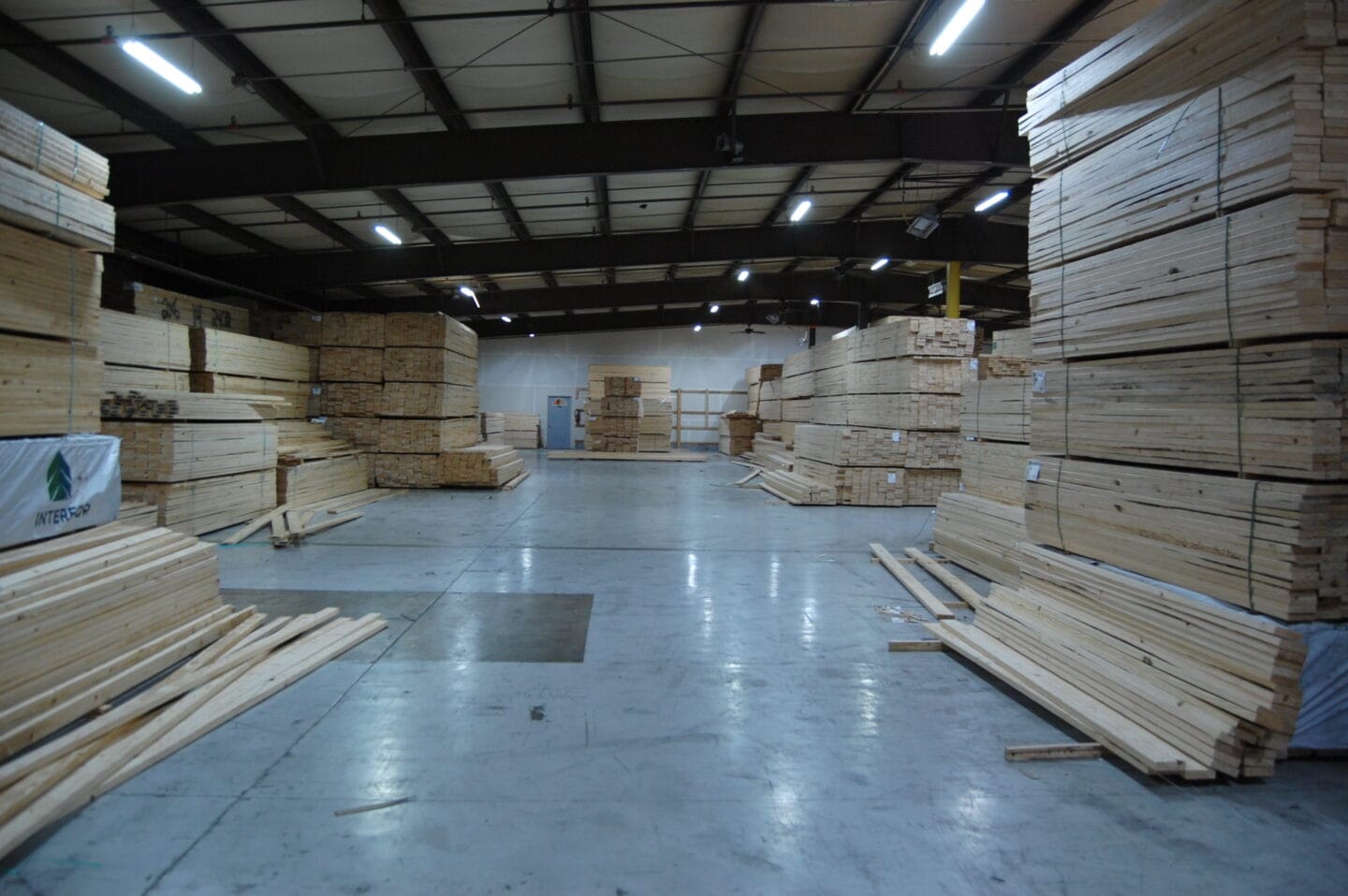 Lumber Stock for Truss Manufacturing